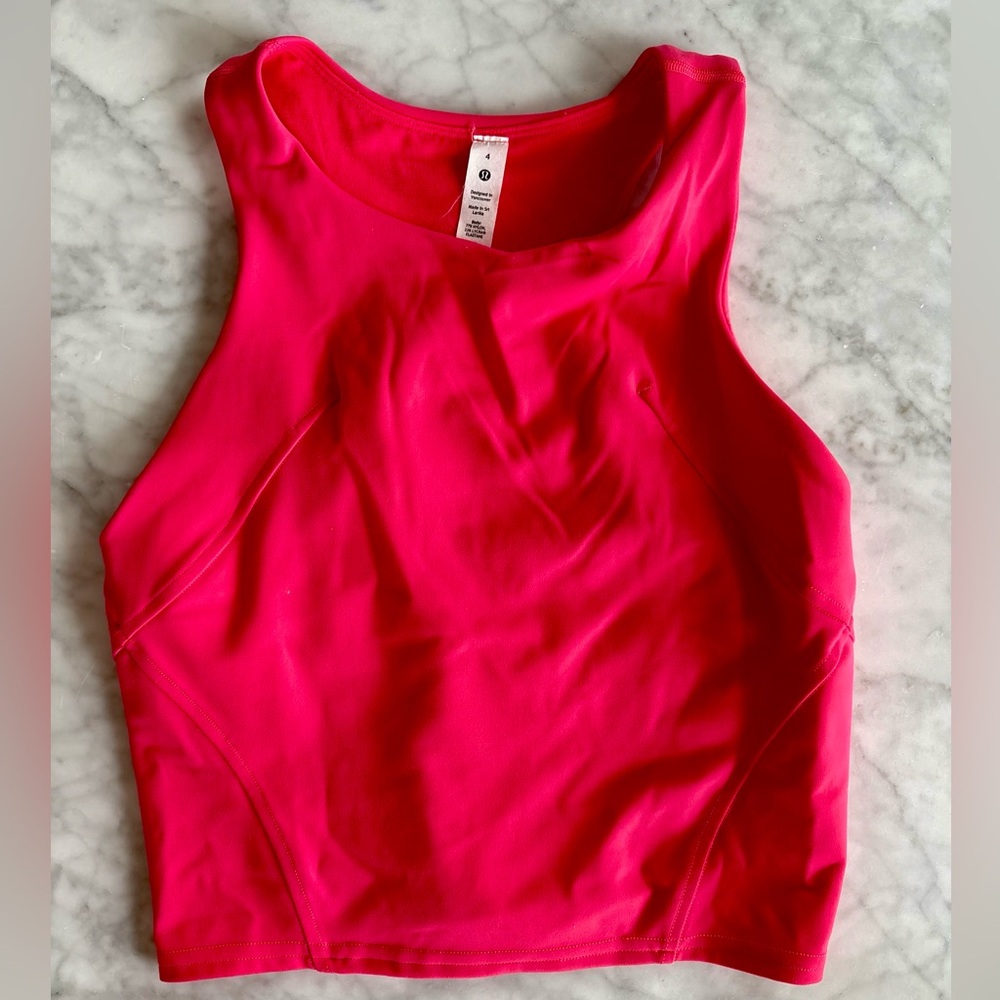lululemon Vibrant Pink Tank Top
